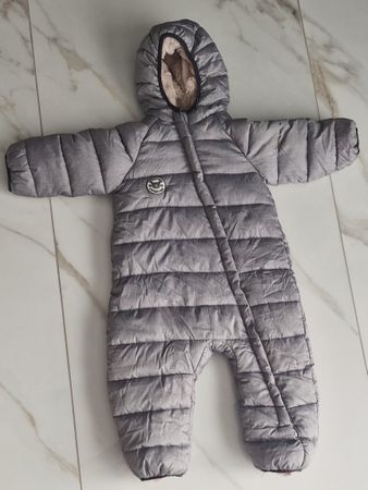 Baby Winter Overall, Grau, Grösse 86, Top Zustand!