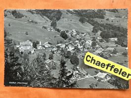Alte Ansichtskarte 1945 Hohlfluh Hasliberg BE, Rarität!