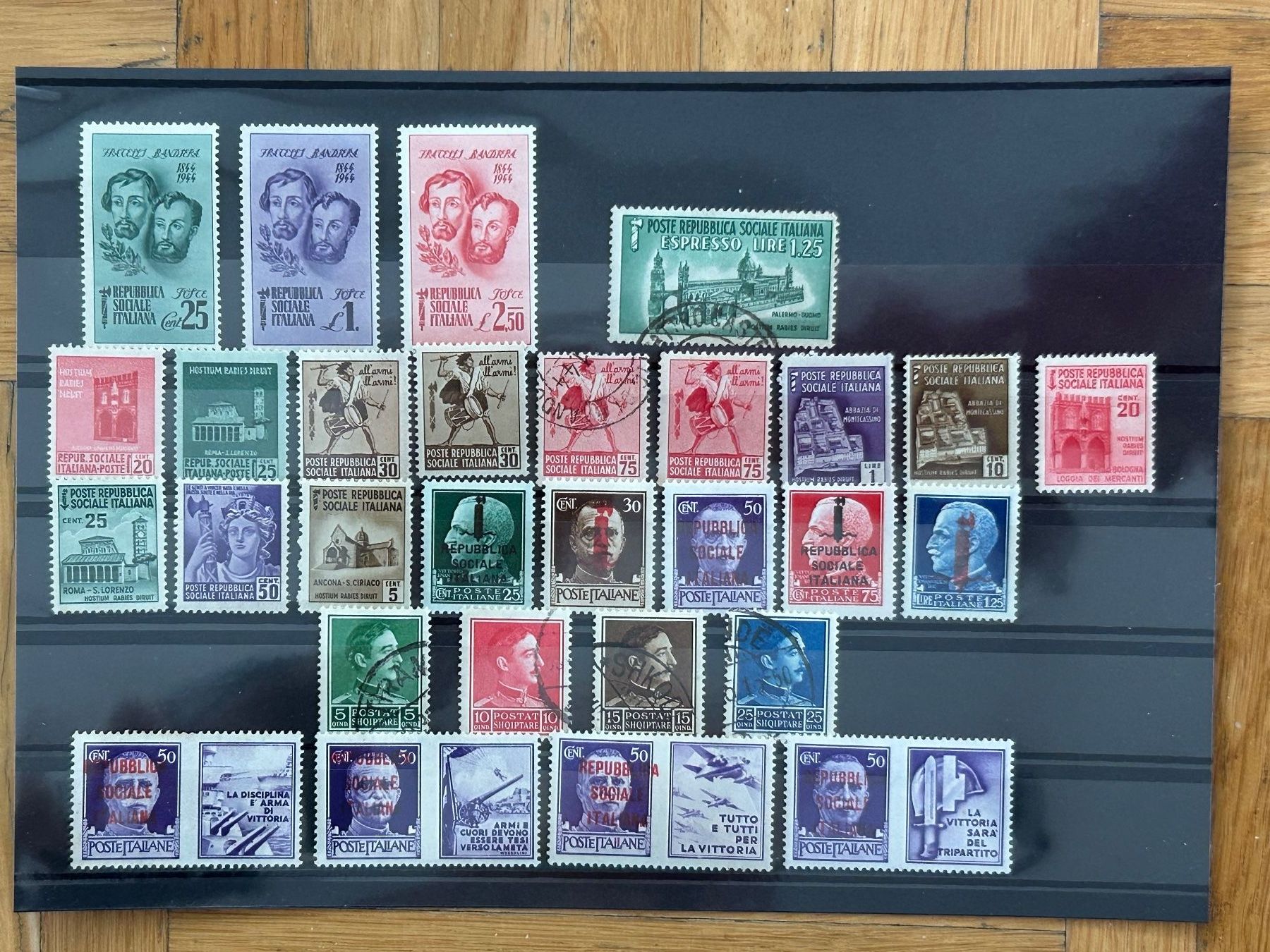 Tutti i francobolli: Repubblica Sociale Italiana, ab 1943 – Usato da Romanshorn venduto da luxcollect