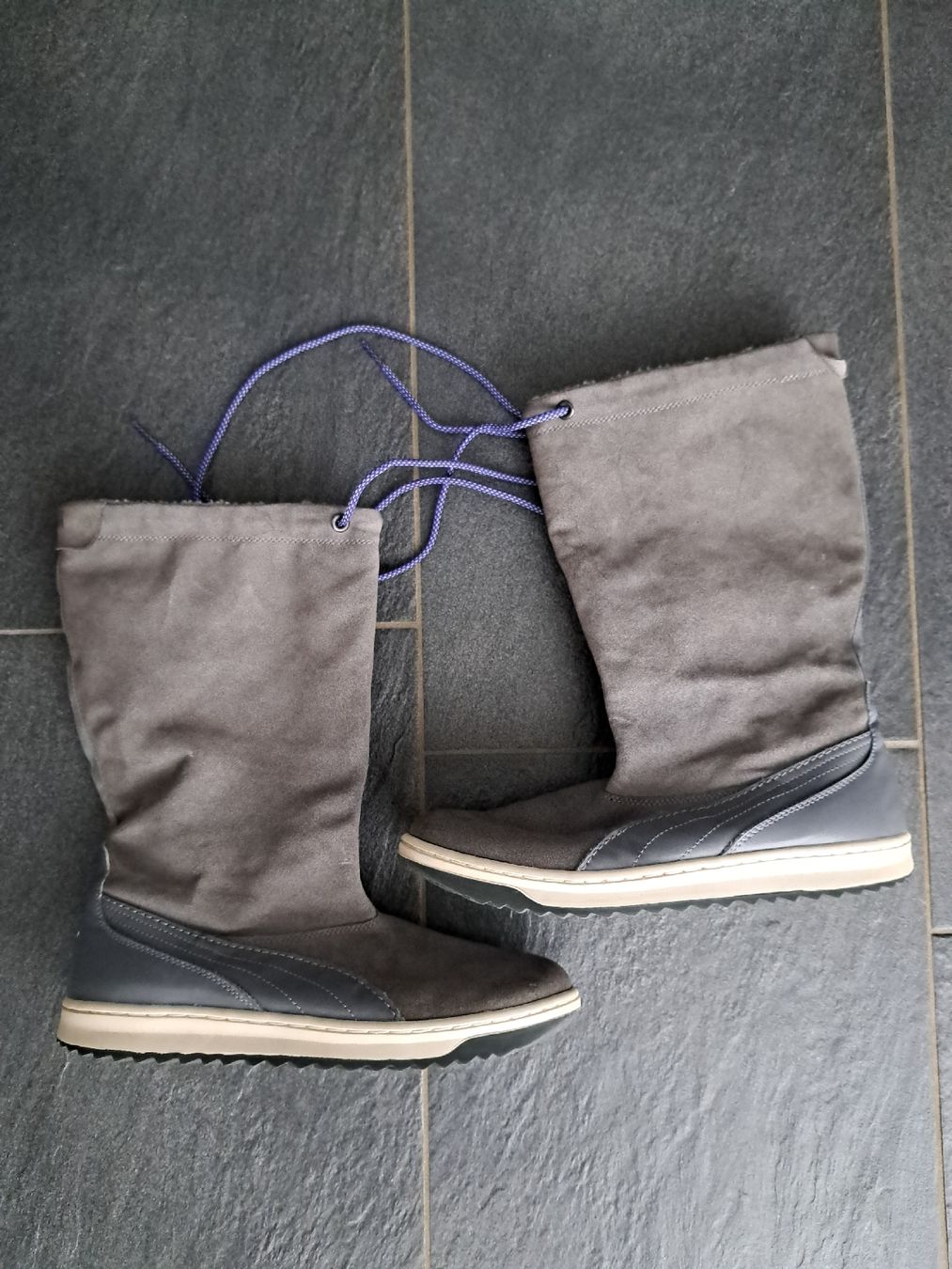 Puma Scarpe da uomo: Puma Winterstiefel Gr. 40.5 Grau – Usato da Weisslingen venduto da Horvi_09 4