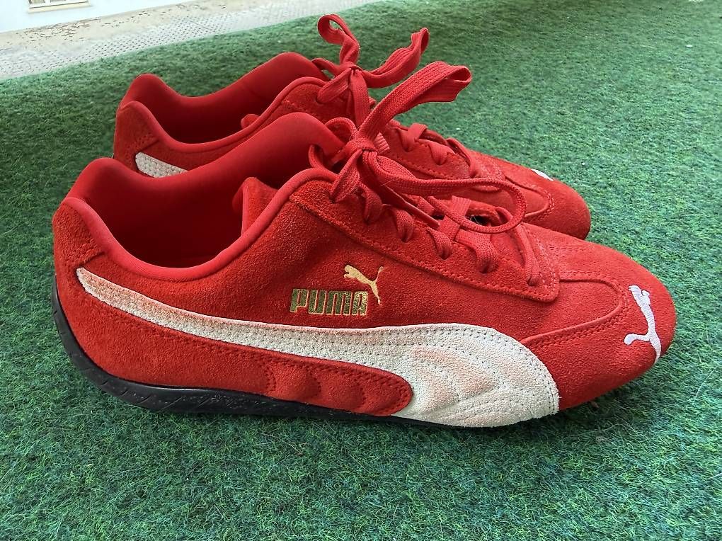 Puma Damenschuhe: Puma Speedcat, rot, Grösse 38 – Gebraucht aus Münchenstein von S.2025 1