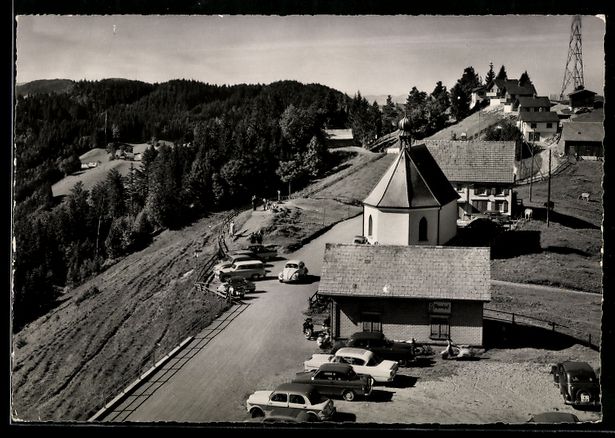 Cartoline postali: St. Anton bei Oberegg, Blick in den Ort – Usato da Berlin venduto da bartko-reher