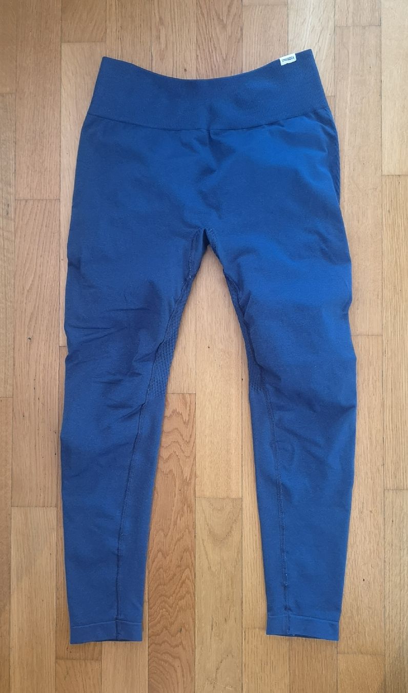 Smilodox Leggings: Smilodox Scrunch Leggings Gr. L blau – Usato da Niederbipp venduto da kevintifu20 1