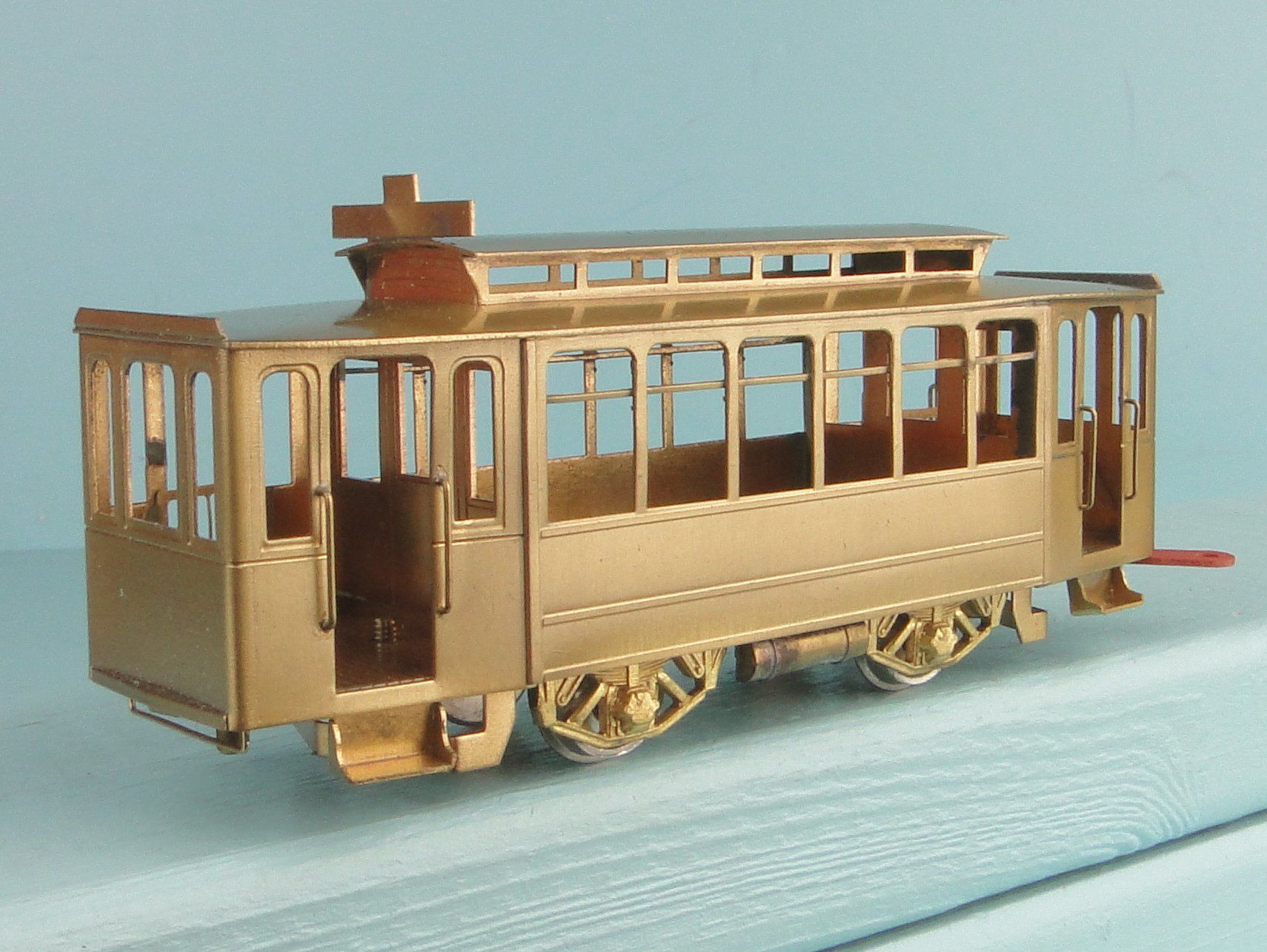 Modellini di ferrovie: Fairfield Model H0 Atac BW / Anhänger – Usato da Bülach venduto da cann11 2