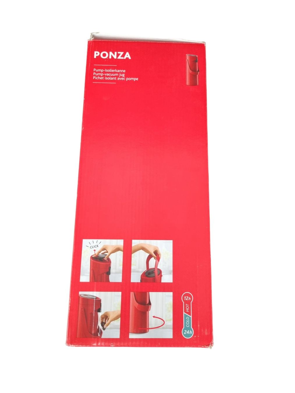 Emsa Teiere: EMSA PONZA Pump-Isolierkanne – Nuovo (secondo la descrizione) da Wangen b. Olten venduto da Restwert_Wangen 7