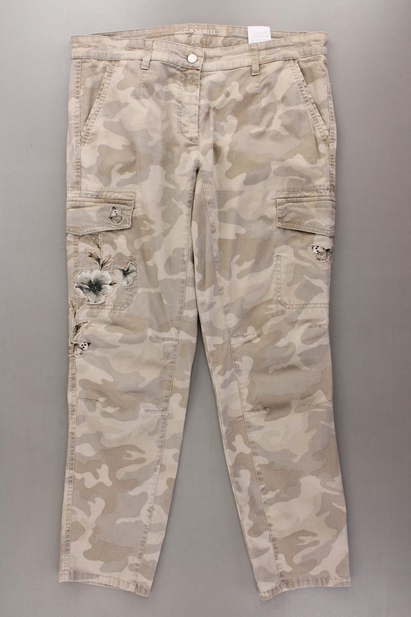 Pantalons: Cambio Cargohose Gr. 42 camouflage braun – D'occasion à Neustadt an der Waldnaab par SecondLifeFashion