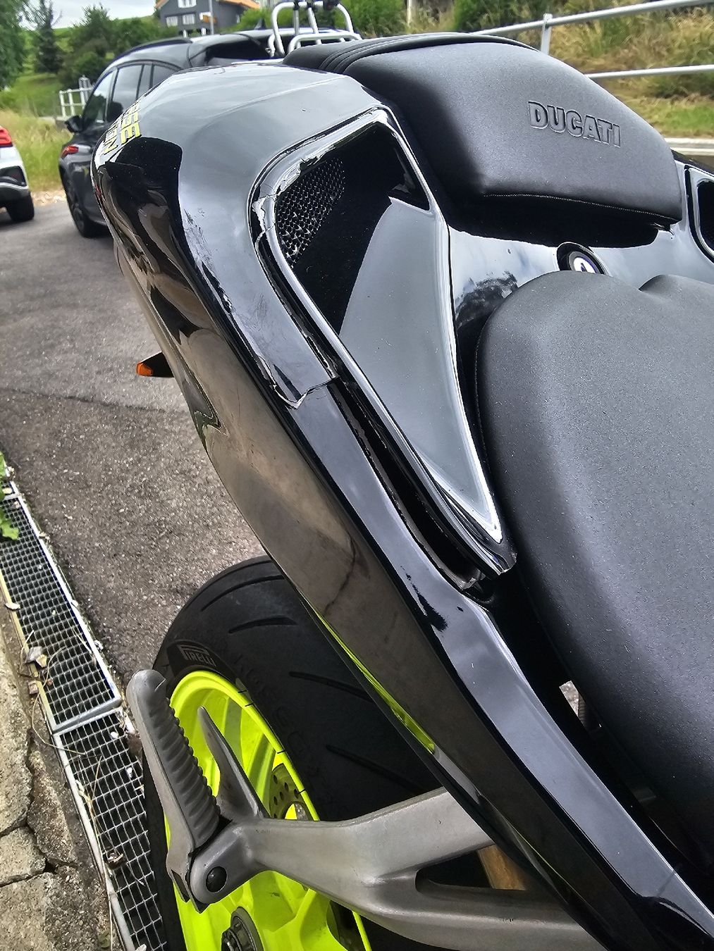 Ducati Strasse: Ducati 848 2008 accidenté  – Defekt aus Orbe von Ramses-deux 6