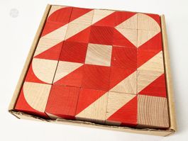 Naef ORNABO 5x5 Holzspielzeug Vintage Design Holz Puzzle