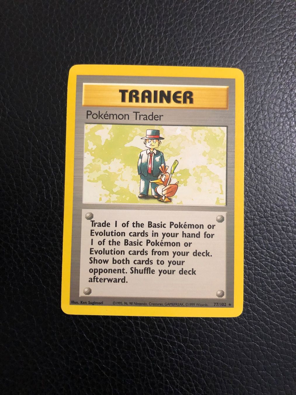 Pokémon Carte collezionabili: 1999 Base Set Pokemon Trader rare 77/102 Ab 1 – Usato da Paradiso venduto da Pkmn10