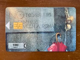 Telefonkarte Spanien. Xacobeo ’99, Jakobswege