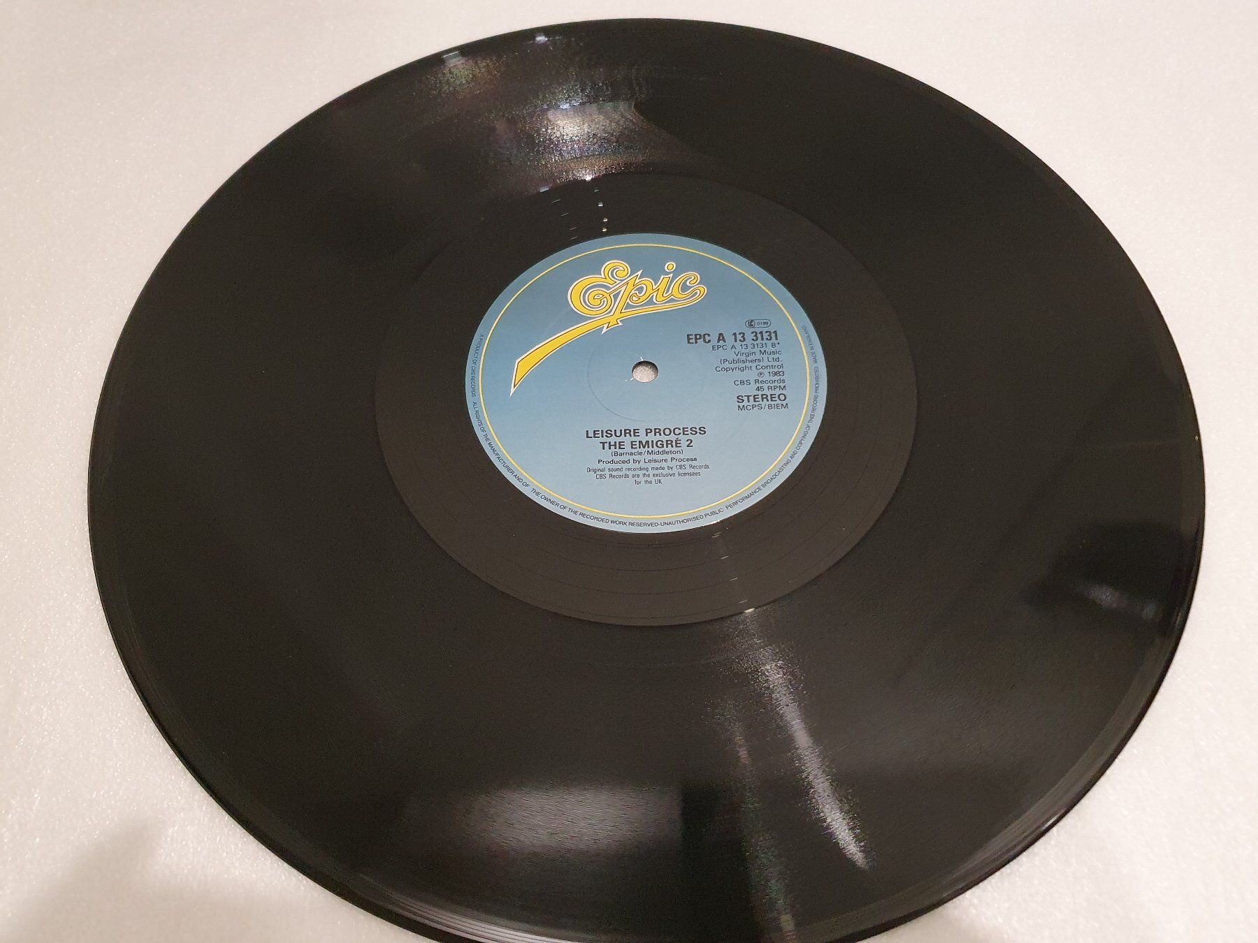 Dischi in vinile: Leisure Process – Cashflow (Maxi, Synth-pop) – Usato da Uster venduto da Vinyl-Leidenschaft 4