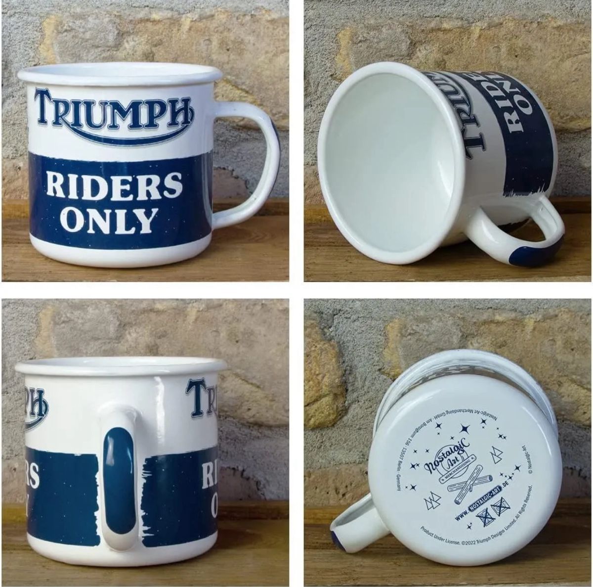 Tazze: Triumph Tasse aus Emaille – Nuovo e nell'imballaggio originale da Heimisbach venduto da LIFESTYLE-MORE