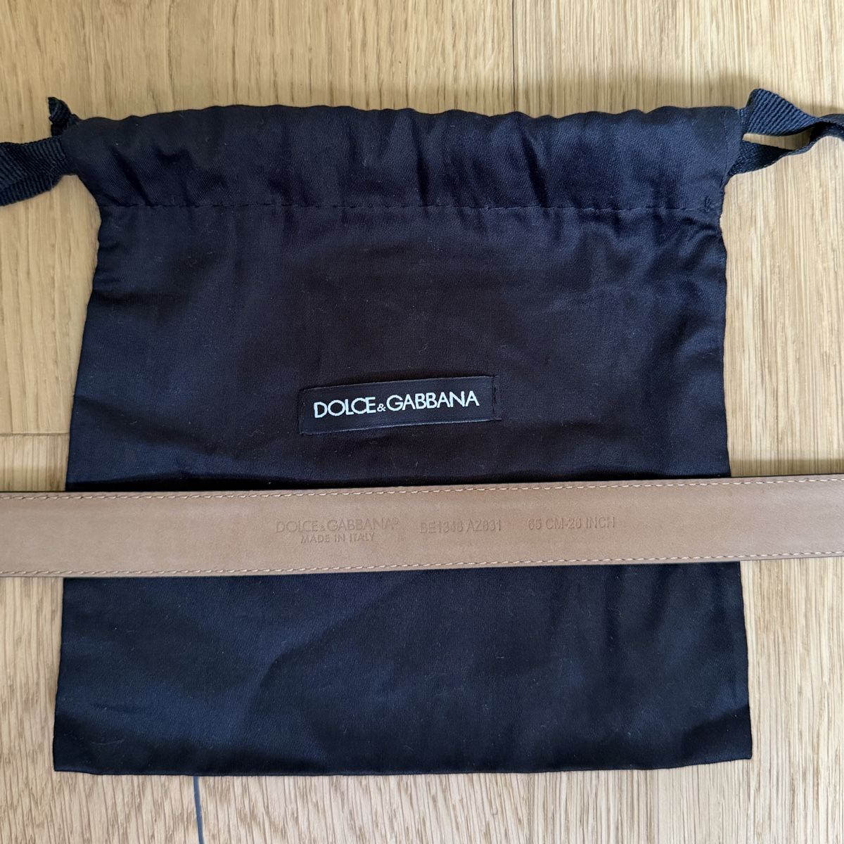 Dolce & Gabbana Cinture: Dolce & Gabbana DG Gürtel Leder 65cm – Usato da Cham venduto da nad_z2js 3