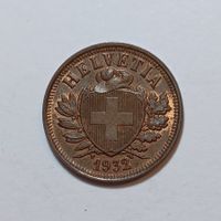 2 Rappen 1932 unz-stgl