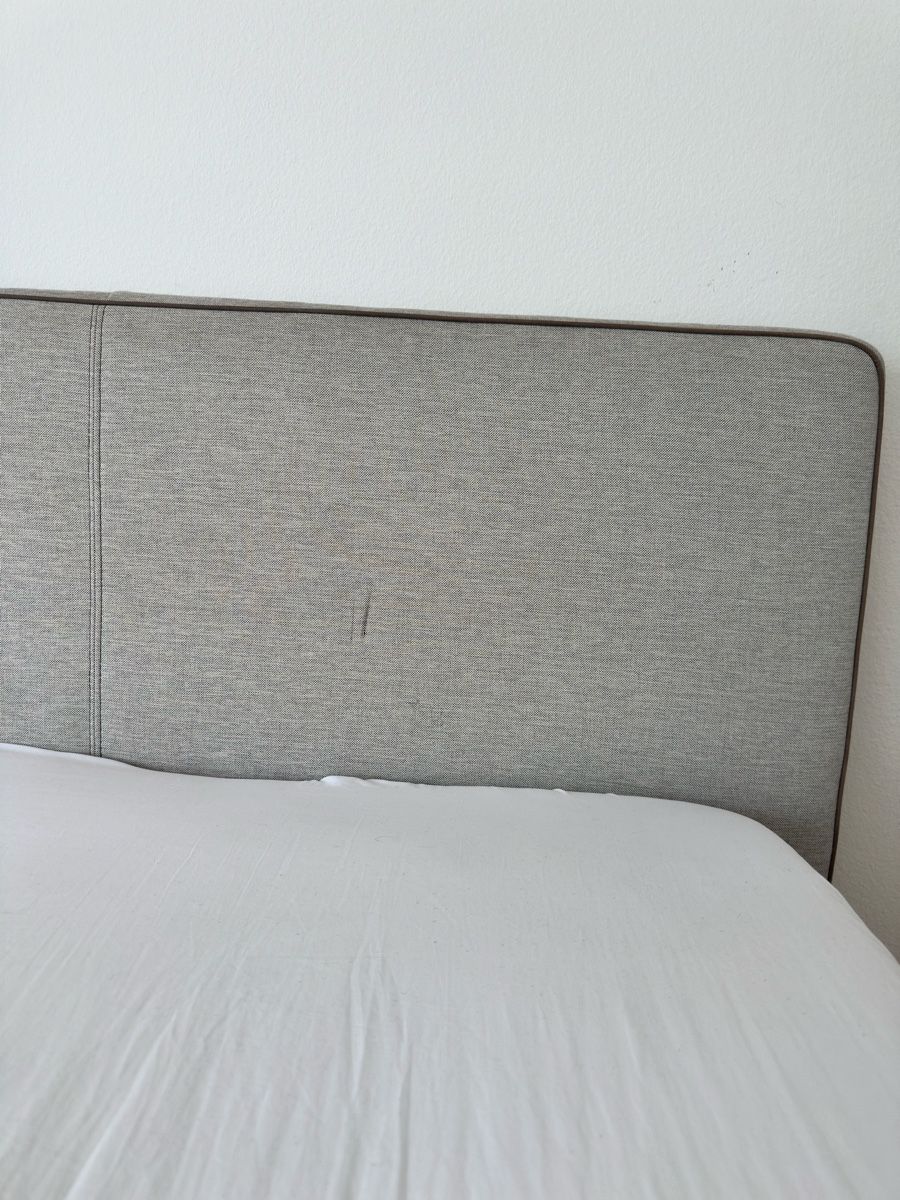 Letti: Boxspringbett 140x200cm, hellgrau | ab 15.06 abholbereit. – Usato da Zürich venduto da sel_k76t 5