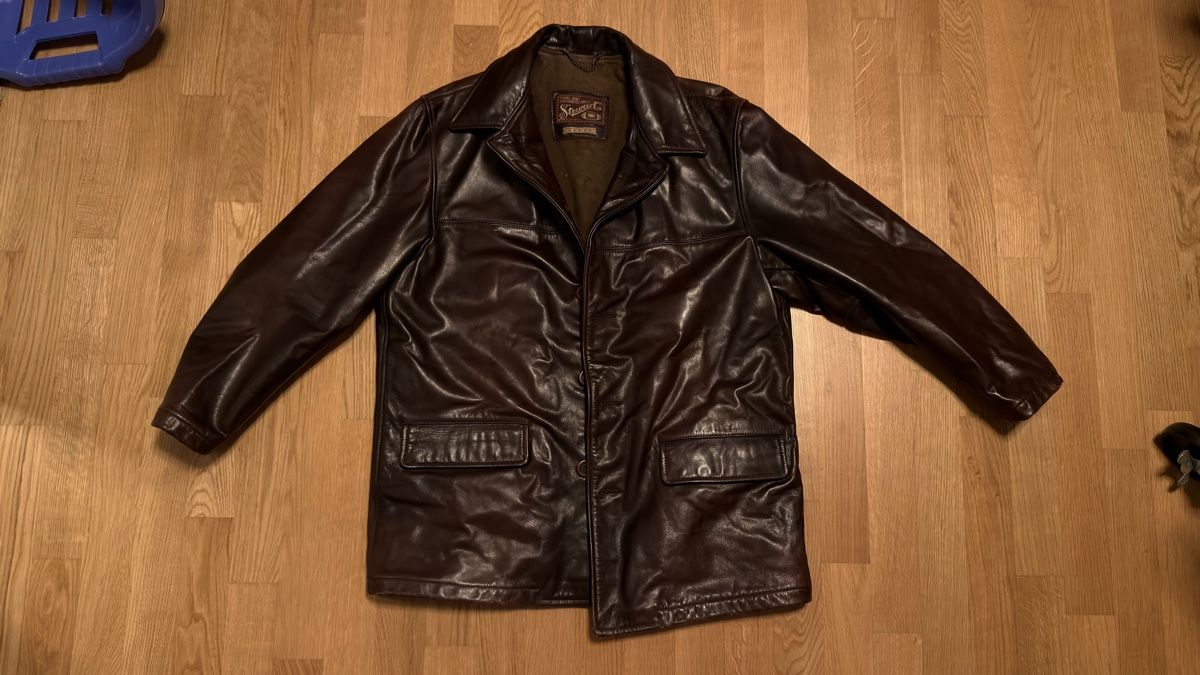 Stewart Giacche: Vintage Stewart Lederjacke – Usato da Oetwil am See venduto da txsty