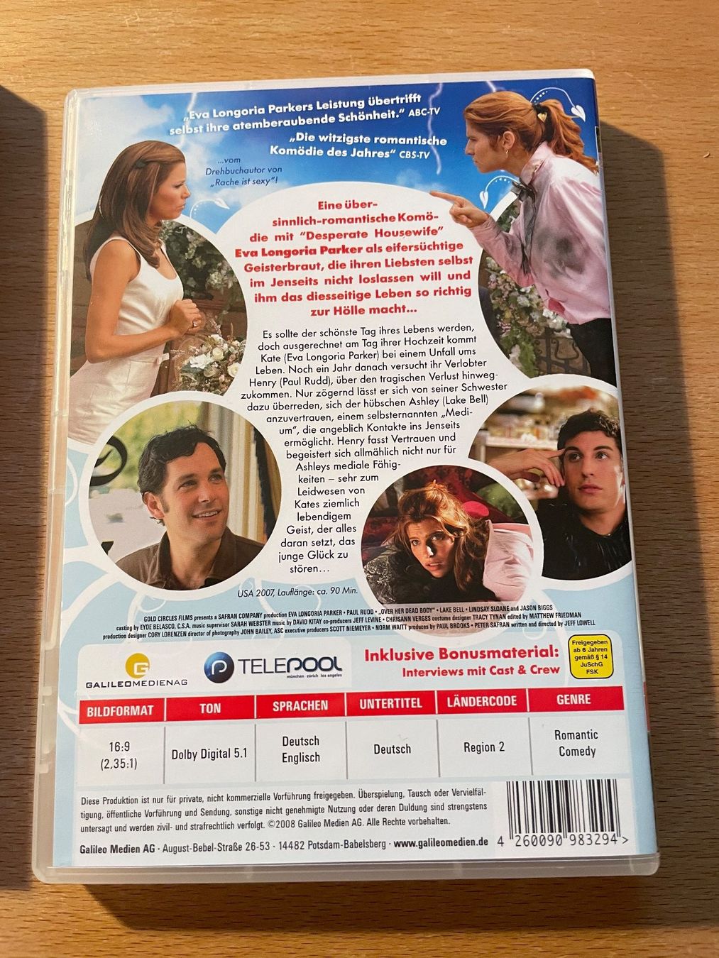 Tutti i DVDs: DVD Nur über Ihre Leiche – Usato da Erlinsbach venduto da Michel2006 2