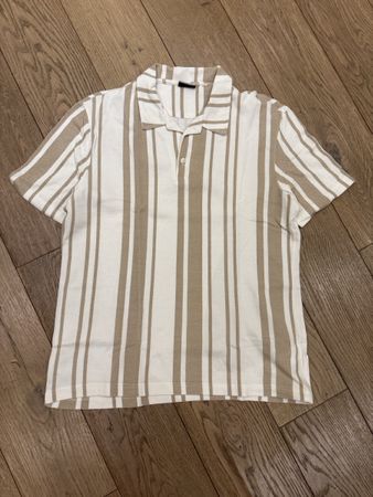 Herren Poloshirt/40/EuroM /Beige-Hellbraun/NEU