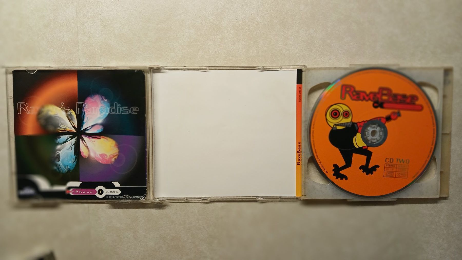 CD: RAVEBASE (Phase1) Doppel CD – Usato da hinwil venduto da tho_j6kz 2