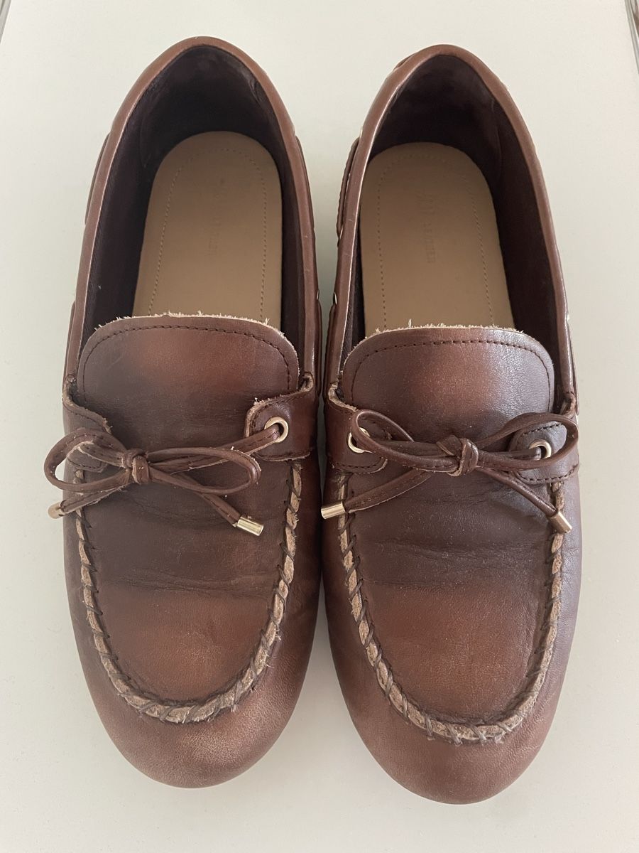 H&M Scarpe da donna: Braune Leder-Loafer Gr. 40 H&M Premium – Usato da Zürich venduto da apotheke0812 1