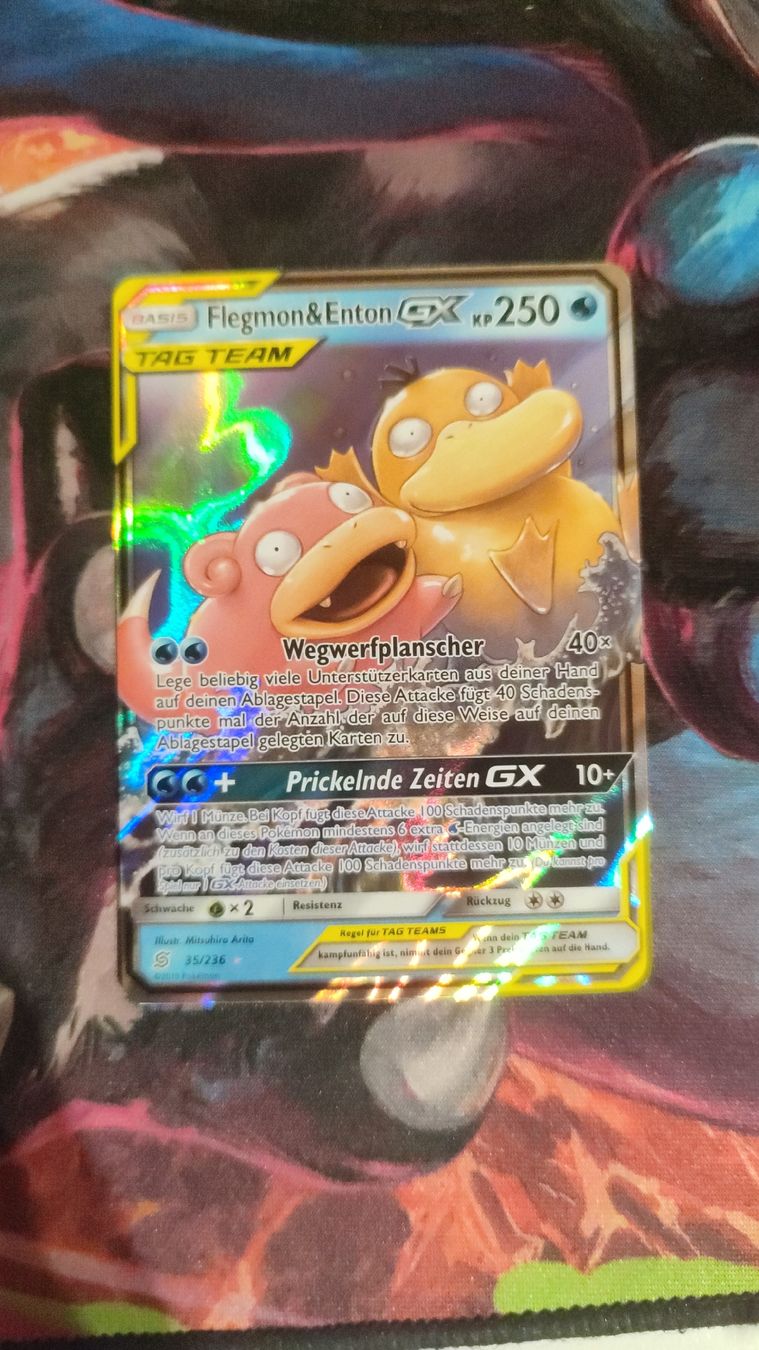 Pokémon Carte collezionabili: Flegmon&Enton Gx | TagTeam – Usato da Aarwangen venduto da Niccollects