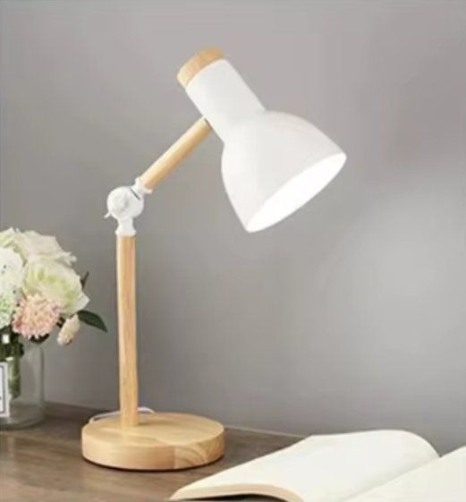 Lampade: Einstellbare Holz Tischlampe – Nuovo e nell'imballaggio originale da Geneve venduto da Titi2008 2