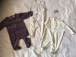 Pyjama und Strampler 56
