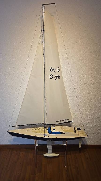 Graupner Modellismo RC: Graupner Trueblue RC-Segelboot – Usato da Nottwil venduto da jan_n5cw