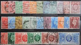 Grossbritannien Lot mit alten Werten X