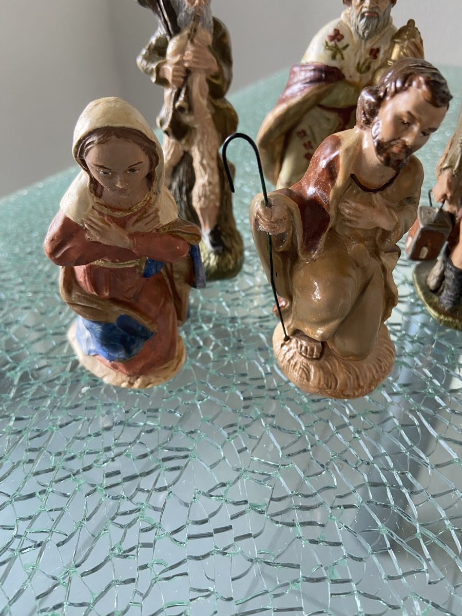 Figuren: 5 schöne Krippenfiguren handbemalt – Gebraucht aus Oftringen von andrax 1