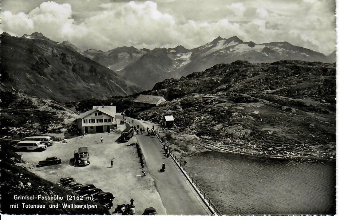 Cartes postales: Grimsel Passhöhe – D'occasion à Hochdorf par Ziegel-16