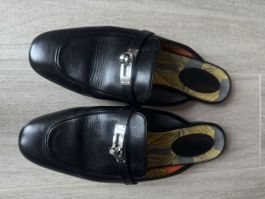 Hermes oz mules Size 40 black 