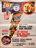 BILLION DOLLAR BRAIN / franz.Originalplakat 60 x 80 / 1967