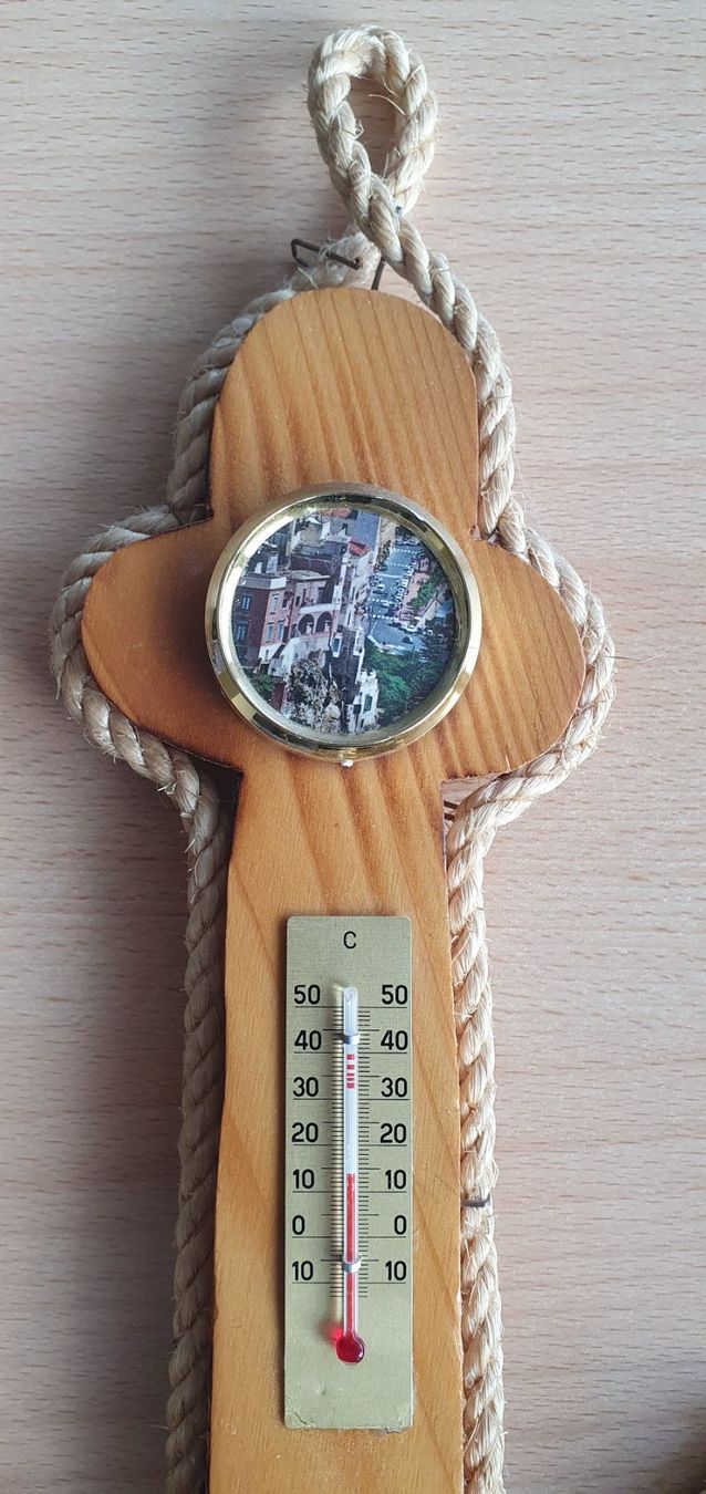 Tutte le decorazioni: Décoration porte-clés à suspendre avec thermomètre – Usato da Moutier venduto da mai_pq7w 2