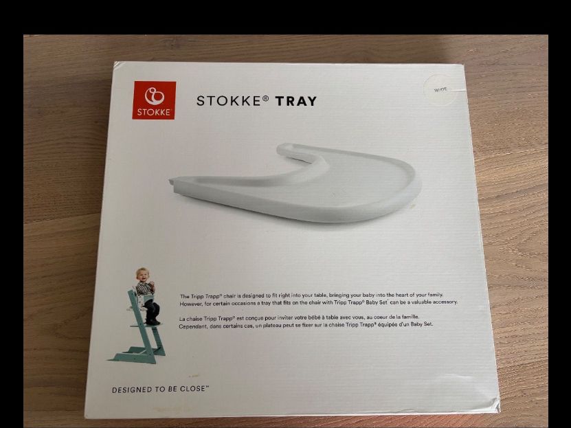 Stokke Seggioloni: STOKKE Tripp Trapp Tray weiss – Usato da Wetzikon ZH venduto da imarlis1