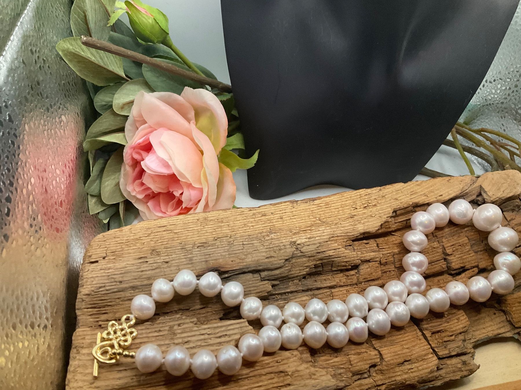 Catenine: Collier mit sehr grossen echten Perlen – Nuovo (secondo la descrizione) da luzern venduto da Alpendorf1 3