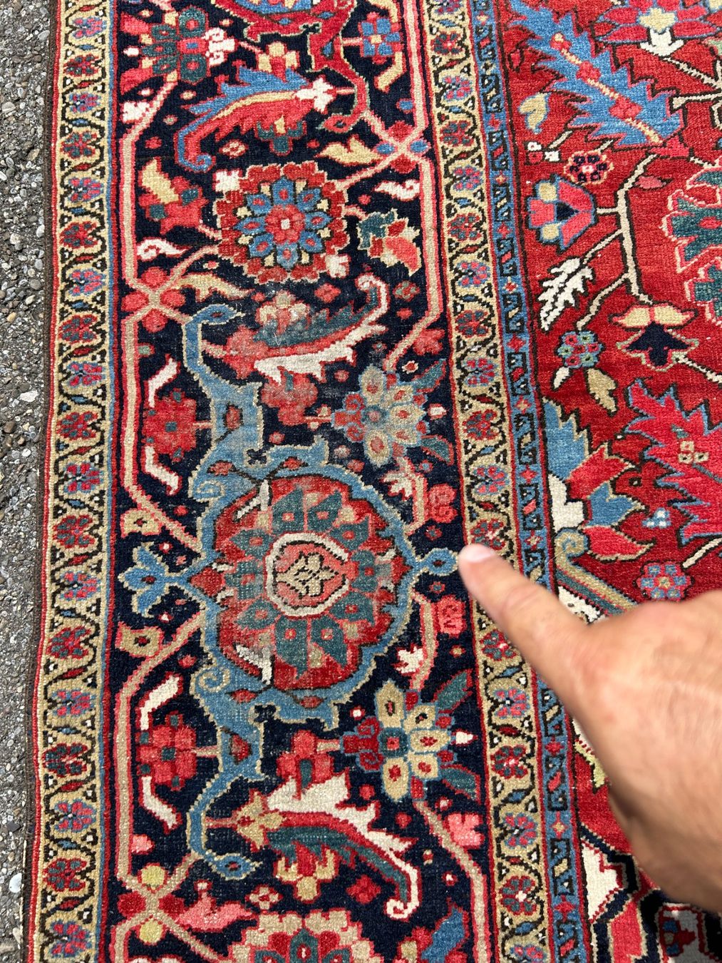 Tappeti: Luxuriöser beeindruckender Heriz Serapi Antik 435x316cm – Usato da Steinhausen venduto da ZeitreiseBrocki 9