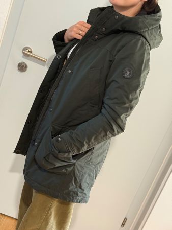 Nabholz Winterjacke (Parka) dunkelgrün