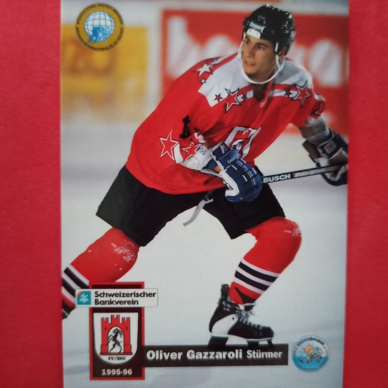 Sammelbilder & Trading cards: Oliver Gazzaroli - EHC CHUR - 1995/96 – Gebraucht aus Dübendorf von kb86_MOVIE