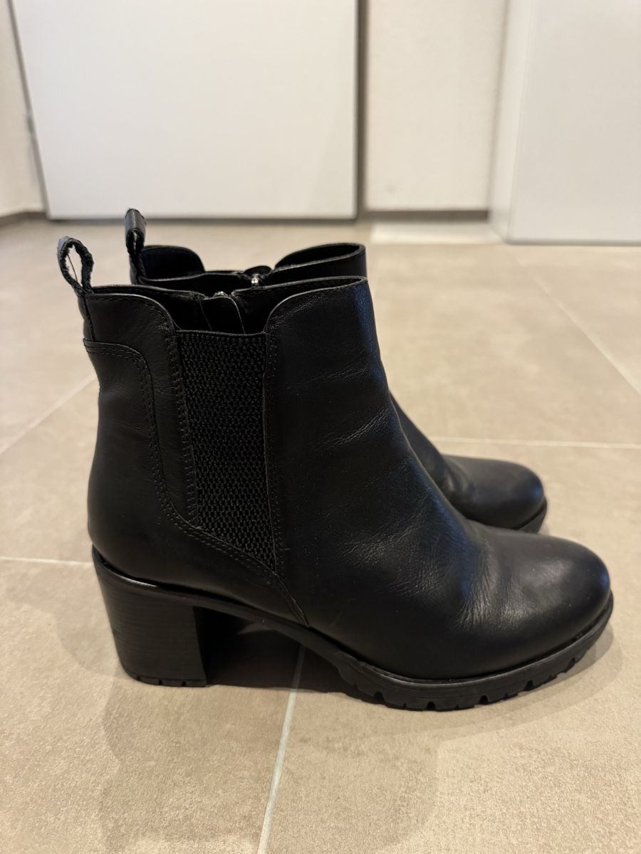 Roberto Santi Scarpe da donna: Leder-Stiefeletten in schwarz  – Usato da Sulgen venduto da a_fonsi 2