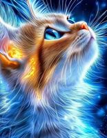 Diamond Painting Leuchtende Katze-81-Leucht-526