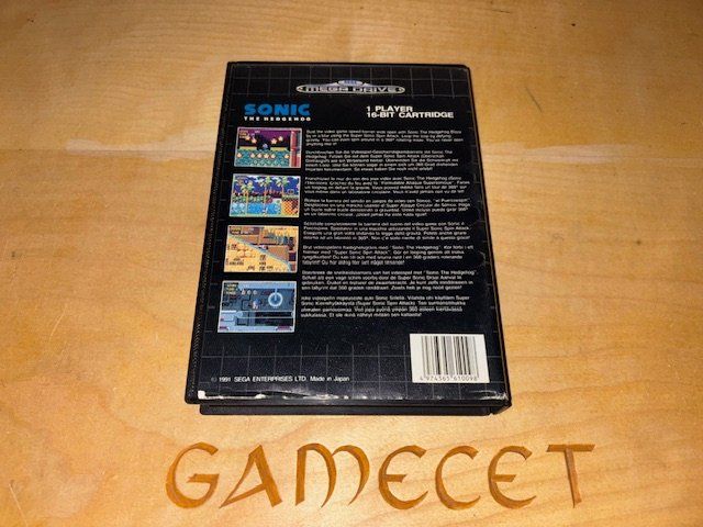 Sega Spiele: Sonic The Hedgehog 1 I Sega Mega Drive – Gebraucht aus Steinach von Gamecet 2