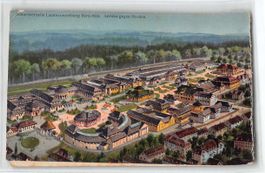 Gruss von der LANDI 1914 - original DOPPEL-Postkarte !!!