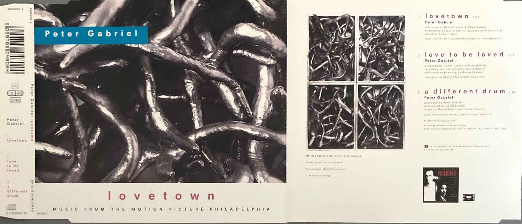 CDs: PETER GABRIEL - LOVETOWN – Gebraucht aus Poliez-Pittet von Newtown-Records