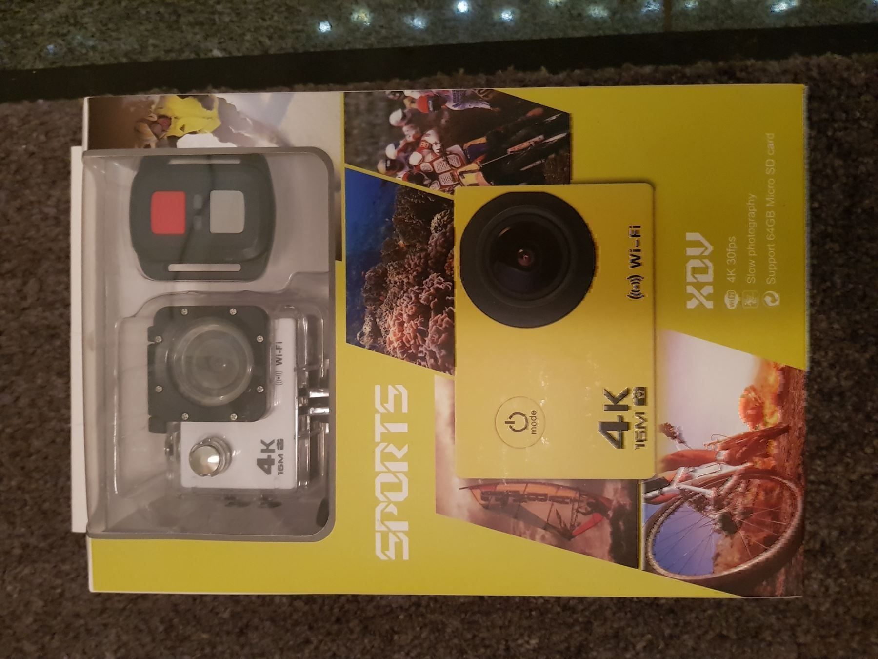 Action Cam: 4 K  Sportscam mit Remote 16 Megapixel! – Neu und originalverpackt aus Wynau von Intexpool24 3