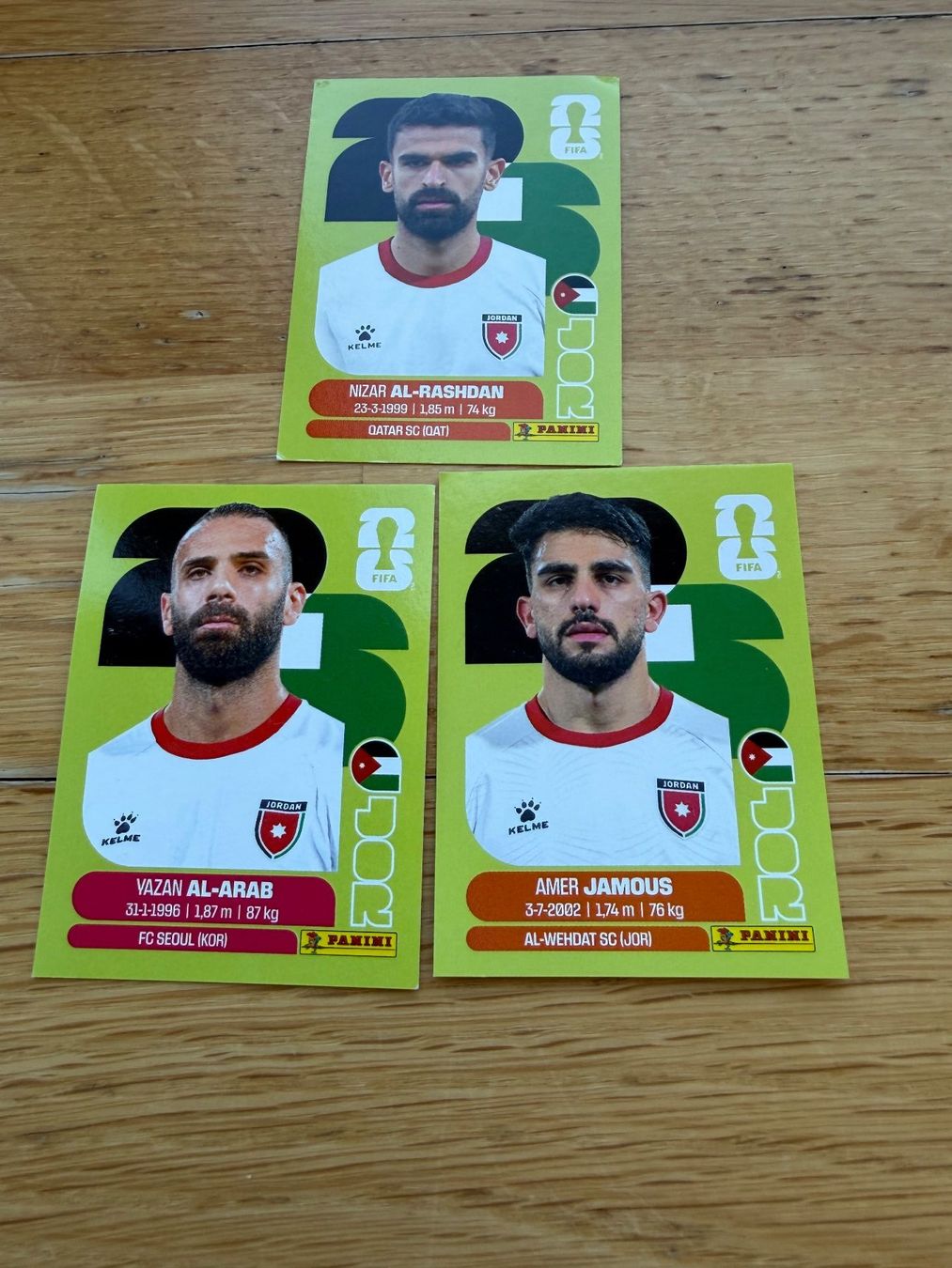 Panini Cartes à collectionner: Panini JOR 5,10,14 – Neuf (Voir description) à Zürich par bel5