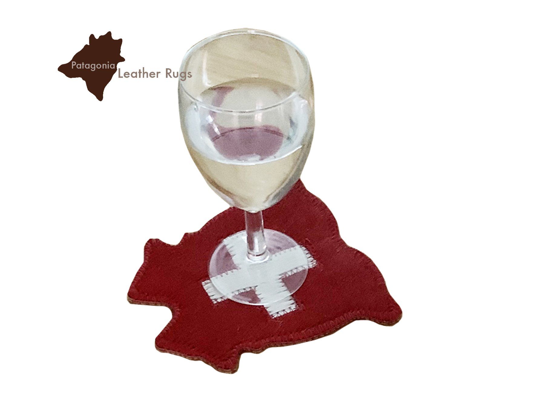 Sottobicchieri: Set mit 6 Kuhfell Untersetzern – Nuovo e nell'imballaggio originale da Arbedo venduto da patagonialeatherrugs 4