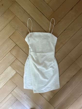 Zara white dress