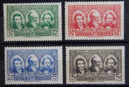 Algerien Kat. 154-157 * 1939 Kat. 45 Euro
