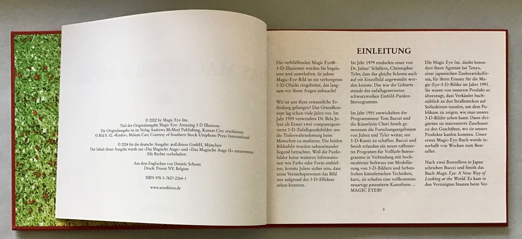 Libri: Das Magische Auge - 3D Buch – Usato da Bubendorf venduto da Alpenheidi 2
